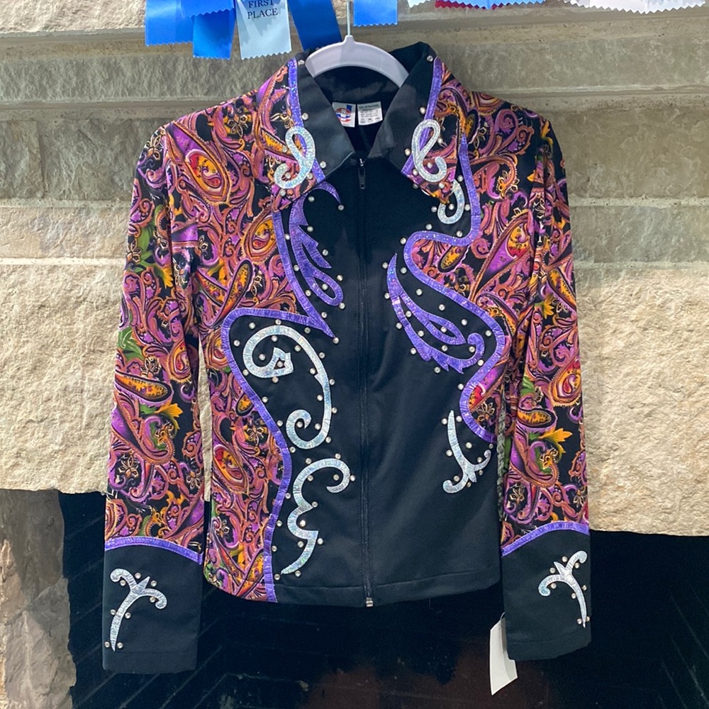 NWT Western Horse Show Jacket Top XS